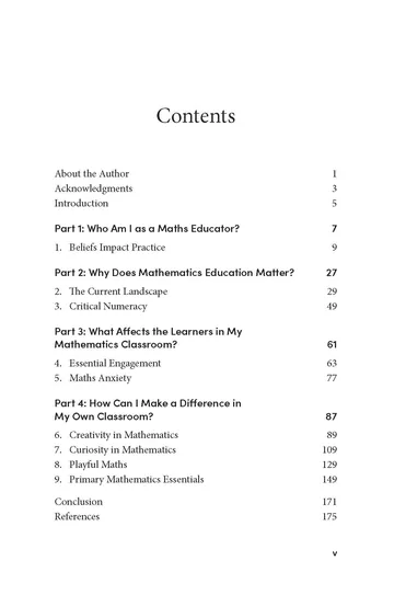 Contents page